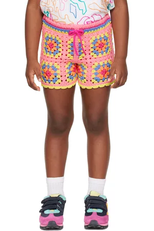 Marc Jacobs Shorts - Kids Pink Drawstring Shorts