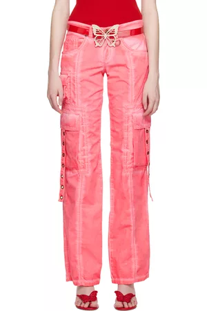 BLUMARINE Women Pants - SSENSE Exclusive Pink Trousers