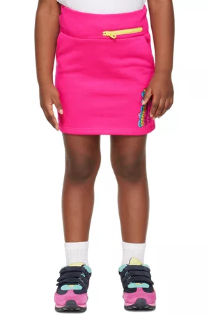 Marc Jacobs Girls Printed Skirts - Kids Pink Printed Skirt