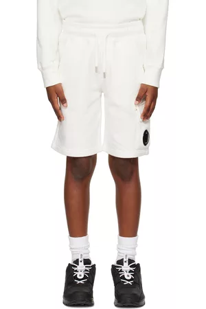 C.P. Company Shorts - Kids White Basic Shorts