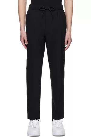 HUGO BOSS Black Slim-Fit Trousers