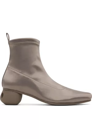 Issey Miyake Women Boots - Taupe United Nude Edition Carve Boots