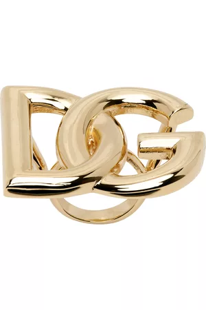 Dolce & Gabbana Women Rings - Gold Logo Ring