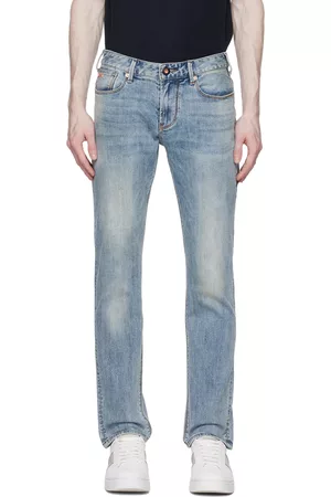 Emporio Armani Men Jeans - Blue Pocket Jeans