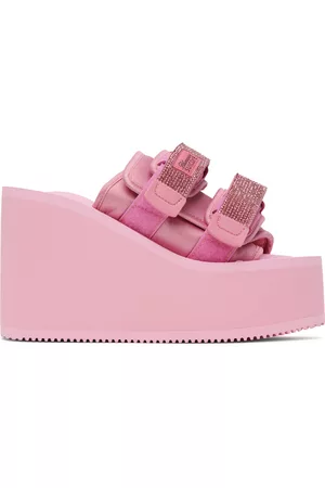 BLUMARINE Women Sandals - Pink Suicoke Edition MOTO-Cab Heeled Sandals