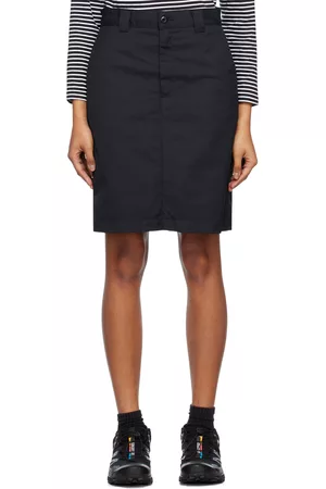 Carhartt Women Mini Skirts - Black Twill Master Miniskirt