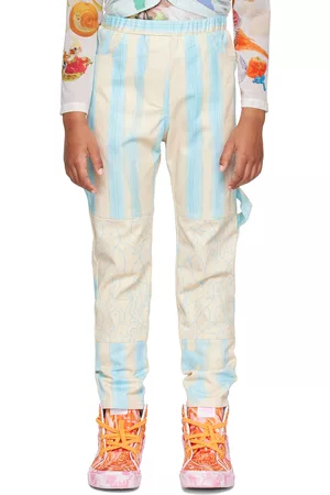Collina Strada Jeans - SSENSE Exclusive Kids Beige Chason Jeans