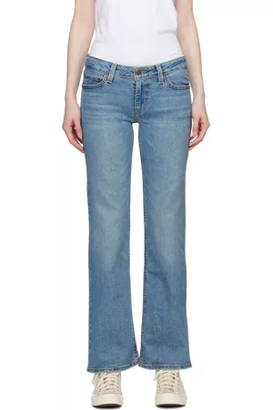 Levi's Women Bootcut & Flare Jeans - Blue Superlow Bootcut Jeans