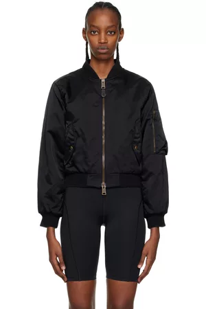 Balenciaga Black Leather Bomber Jacket ○ Labellov ○ Buy and Sell Authentic  Luxury