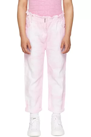 Givenchy Jeans - Kids Pink 4G Jeans