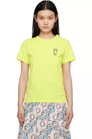Maison Kitsuné Yellow Hotel Olympia Edition Ice Cream T-Shirt