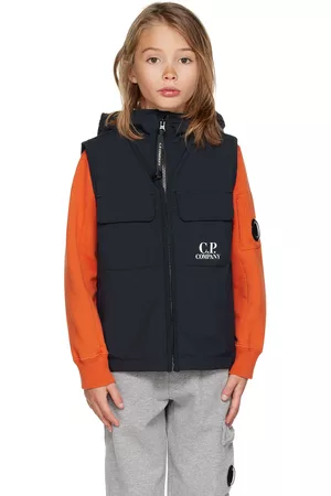C.P. Company Vests & Camis - Kids Navy Goggle Vest