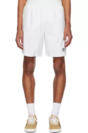 adidas Men Shorts - White & Beige Rekive Shorts