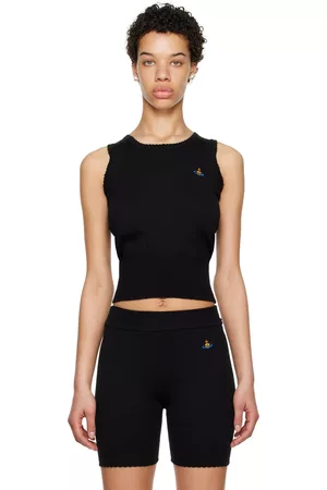 Vivienne Westwood Women Tank Tops - Black Bea Tank Top