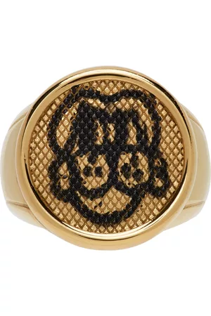 Givenchy Women Rings - Gold Chito Edition Dog Tag Ring