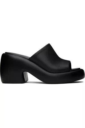 Salvatore Ferragamo Women Sandals - Black Deva Heeled Sandals