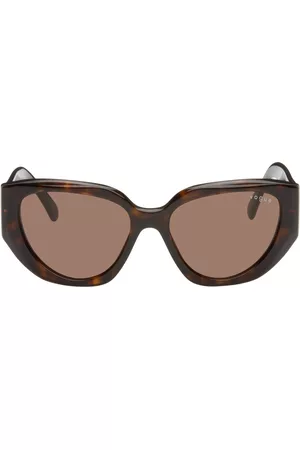 vogue Women Sunglasses - Tortoiseshell Hailey Bieber Edition Hexagonal Sunglasses