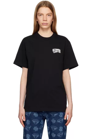 Billionaire Boys Club Women T-shirts - Black Small Arch Logo T-Shirt