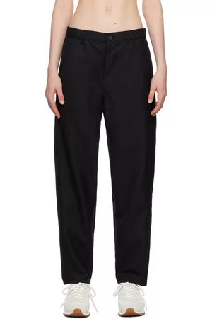 Comme des Garçons Women Pants - Black Cropped Trousers