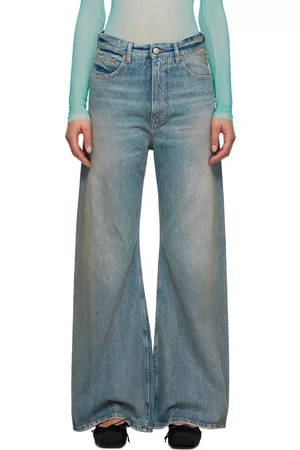 Maison Margiela Women Bootcut & Flare Jeans - Blue Flared Jeans