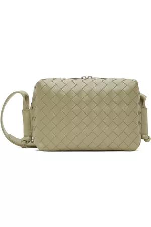 Bottega Veneta Khaki Small Loop Messenger Bag