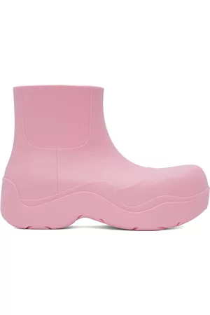Bottega Veneta Women Boots - Pink Puddle Boots