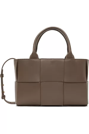 Bottega Veneta Taupe Mini Arco Tote