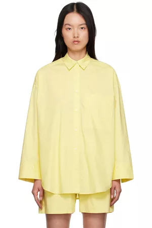 By Malene Birger Women Sleeveless Shirts - Yellow Derris Shirt