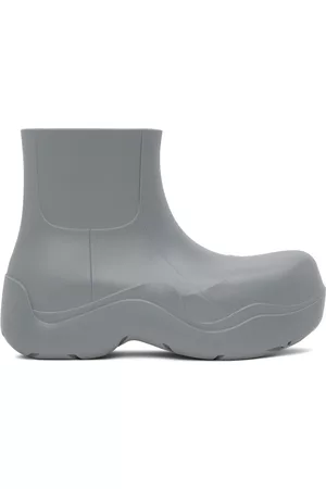 Bottega Veneta Women Boots - Gray Puddle Boots