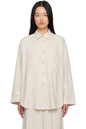 By Malene Birger Women Sleeveless Shirts - Beige Derris Shirt
