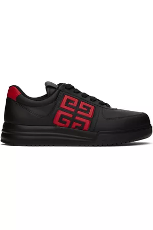 Givenchy Men Designer sneakers - Black & Red G4 Sneakers