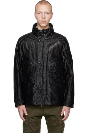 C.P. Company Black Hooded Jacket