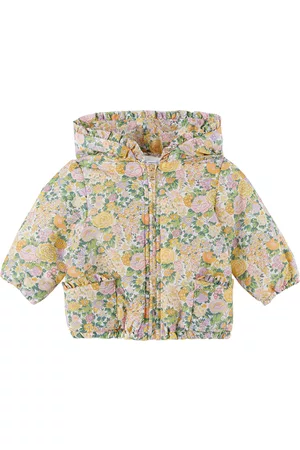 Tartine Et Chocolat Cropped Jackets - Baby Multicolor Floral Jacket