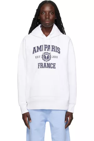 Ami White Ami de Cœur Paris Hoodie