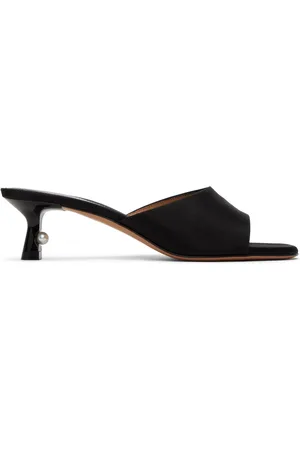 OFF-WHITE Black Pop Lollipop Mules