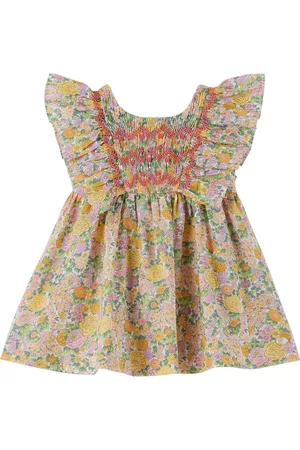 Tartine Et Chocolat Baby Printed Dresses - Baby Multicolor Floral Dress