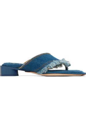 Miista Blue Pythia Heeled Sandals