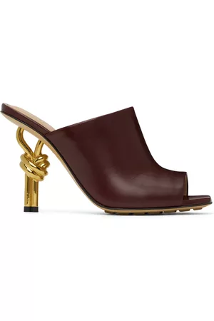 Bottega Veneta Brown Knot Mules