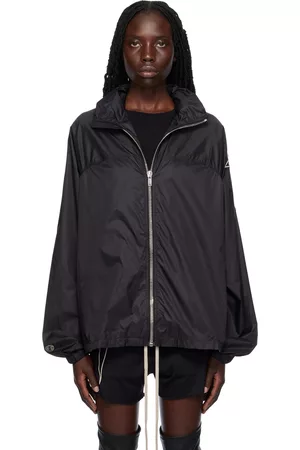 Rick Owens Black Champion Edition Mountain Bomber Jacket