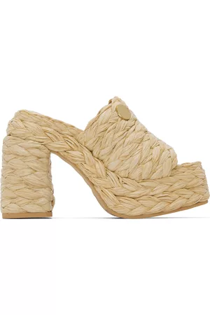 Stella McCartney Beige Skyla Heeled Sandals