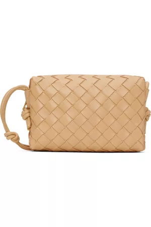 Bottega Veneta Beige Mini Loop Camera Bag
