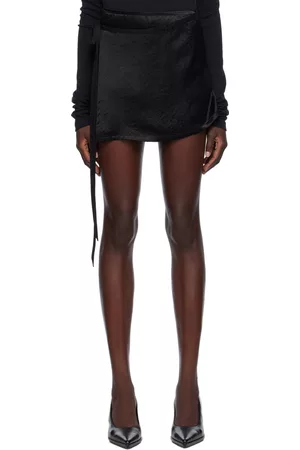 ANN DEMEULEMEESTER Black Jolien Miniskirt
