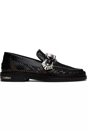 TOGA PULLA SSENSE Exclusive Black Hardware Loafers
