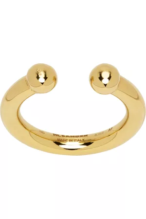 Jil Sander Gold Open Band Ring