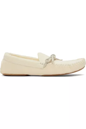 The Row Off-White Lucca Loafers