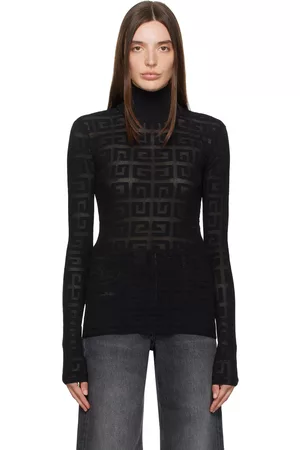 Givenchy Black 4G Turtleneck