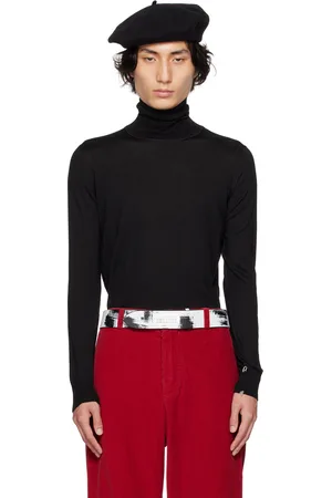 Maison Margiela Black Work-In-Progress Turtleneck