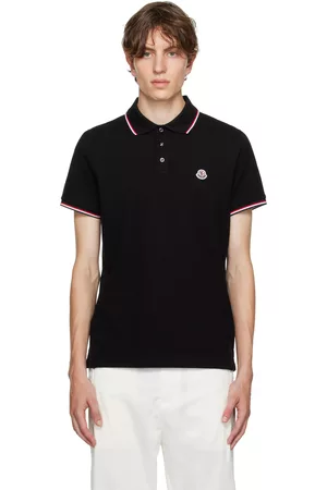 Moncler Black Patch Polo