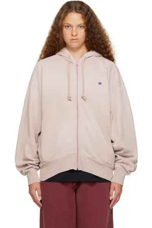 Acne Studios Beige Zip Hoodie