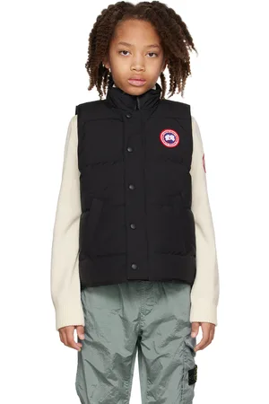 Canada Goose Kids Black Vanier Down Vest